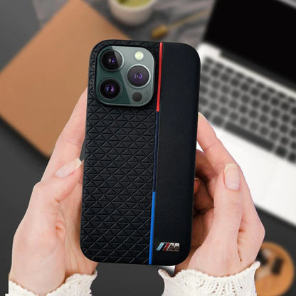 iPhone 15 Pro Max Leather BMW M Performance Leather Case