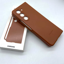 Samsung Galaxy Z Fold 5 Eco Leather Slim Fit Case - Brown
