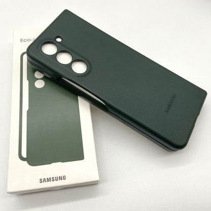Samsung Galaxy Z Fold 5 Eco Leather Slim Fit Case - Green
