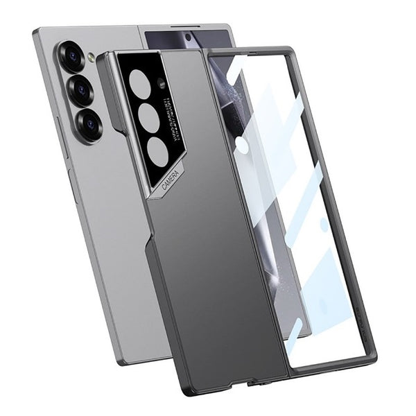 Samsung Galaxy Z Fold 6 Ultra-Thin Matte PC Case Eyes of Raptor with Camrea & Front Glass Protection
