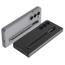 Samsung Galaxy Z Fold 6 Stylish Matte PC Back Cover Case with Front Glass & Stylus Included