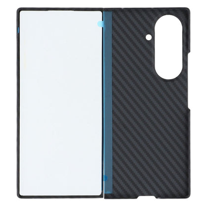 Samsung Galaxy Z Fold7 Carbon Case, X-level 0.6mm Thin Nanofiber Carbon Case - Black