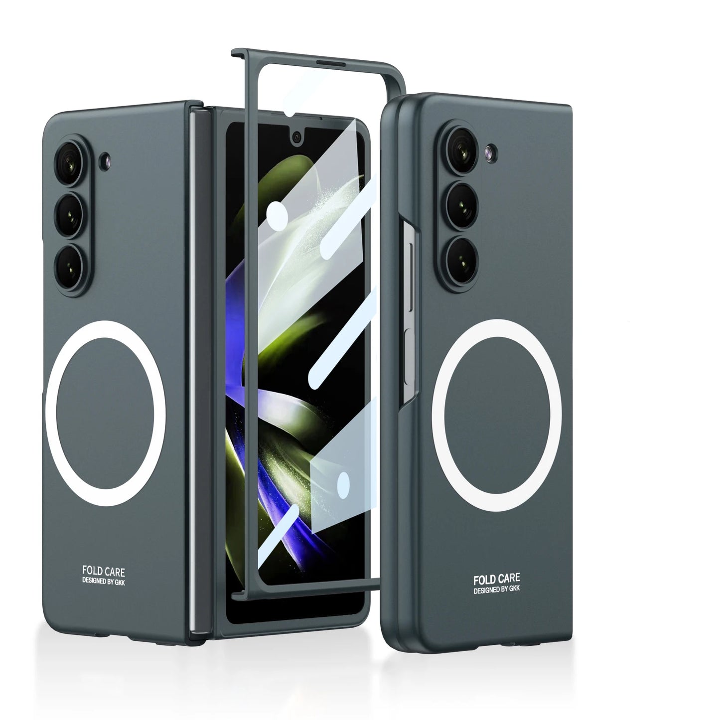 Samsung Galaxy Z Fold 5 Ultra Thin Matte Finish Case with Magsafe - Geen
