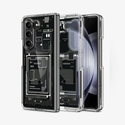Samsung Galaxy Z Fold 5 Ultra Hybrid Back Cover Case (TPU + Poly Carbonate)