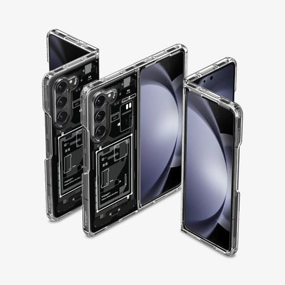 Samsung Galaxy Z Fold 5 Ultra Hybrid Back Cover Case (TPU + Poly Carbonate)
