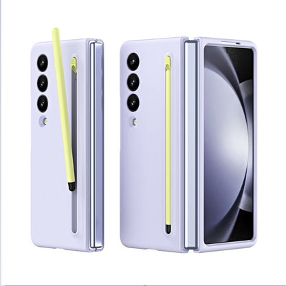 Samsung Galaxy Fold 4 Integrated Skin Feel Case with S Pen - Purple