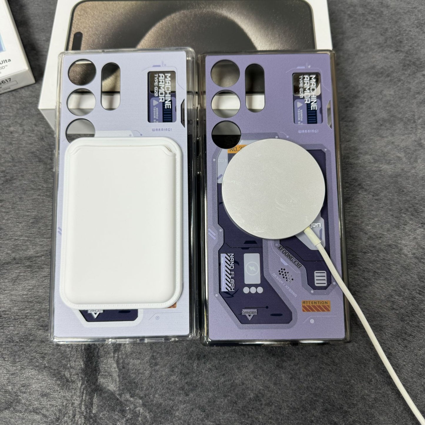 Samsung Galaxy S22 Ultra Zero One G20 Edition Hybrid Shockproof Case with Magsafe - White