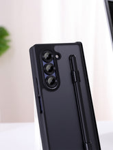 Samsung Galaxy Z Fold7 Shockproof Case with Hinge Protection & Stylus - Smoke