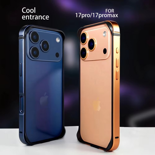 iPhone 17 Pro Max Aluminum Frame Metal Bumper Case
