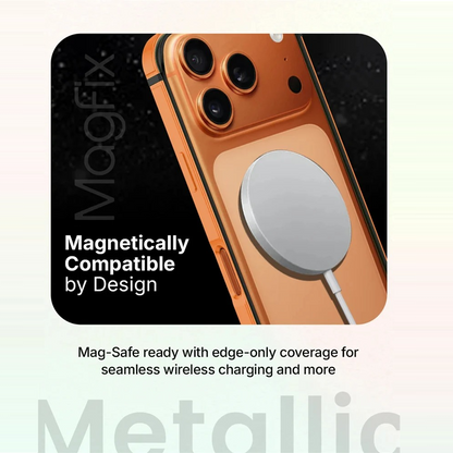 iPhone 17 Pro Aluminum Frame Metal Bumper Case - Blue