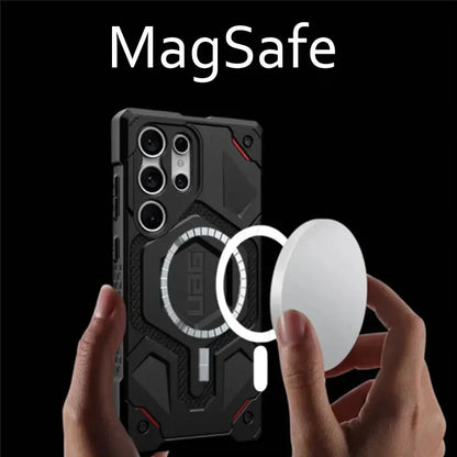 Samsung Galaxy S23 Ultra UAG Monach Pro Kevlar Armor Magsafe Case - Gray
