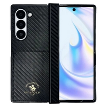 Samsung Galaxy Z Fold 6 Santa Barbara Kent Series Leather Protective Shell with Hinge Protection