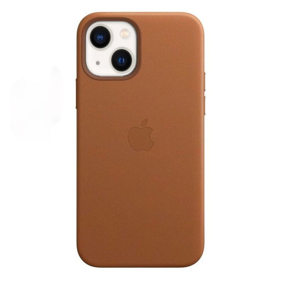 iPhone 13 Leather Case with MagSafe Brown