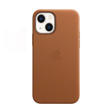 iPhone 13 Leather Case with MagSafe Brown