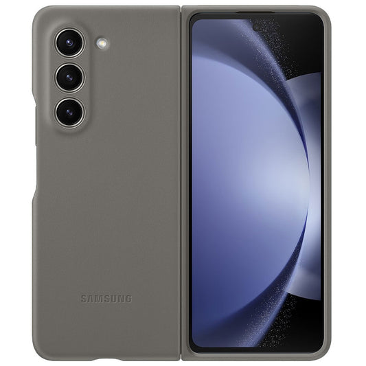 Samsung Galaxy Z Fold 5 Eco Leather Slim Fit Case - Gray