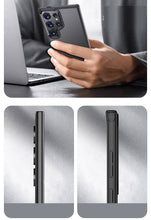 Samsung Galaxy S25 Ultra Rugged Frosted Matte Shock Proof Slim Back Cover - Black