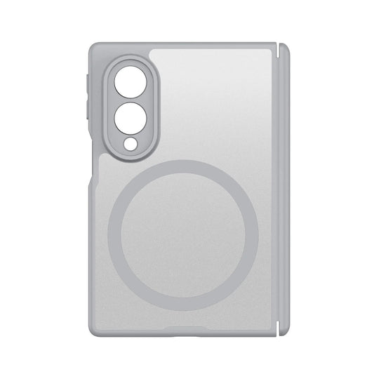 Samsung Z Fold8 Skin Feel Smoke, Dual Central Axis Magsafe Case with Hinge Protection