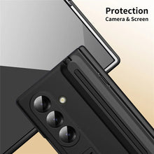 Samsung Galaxy Z Fold7 S Pen Slider Case with Stand & Glass Protection