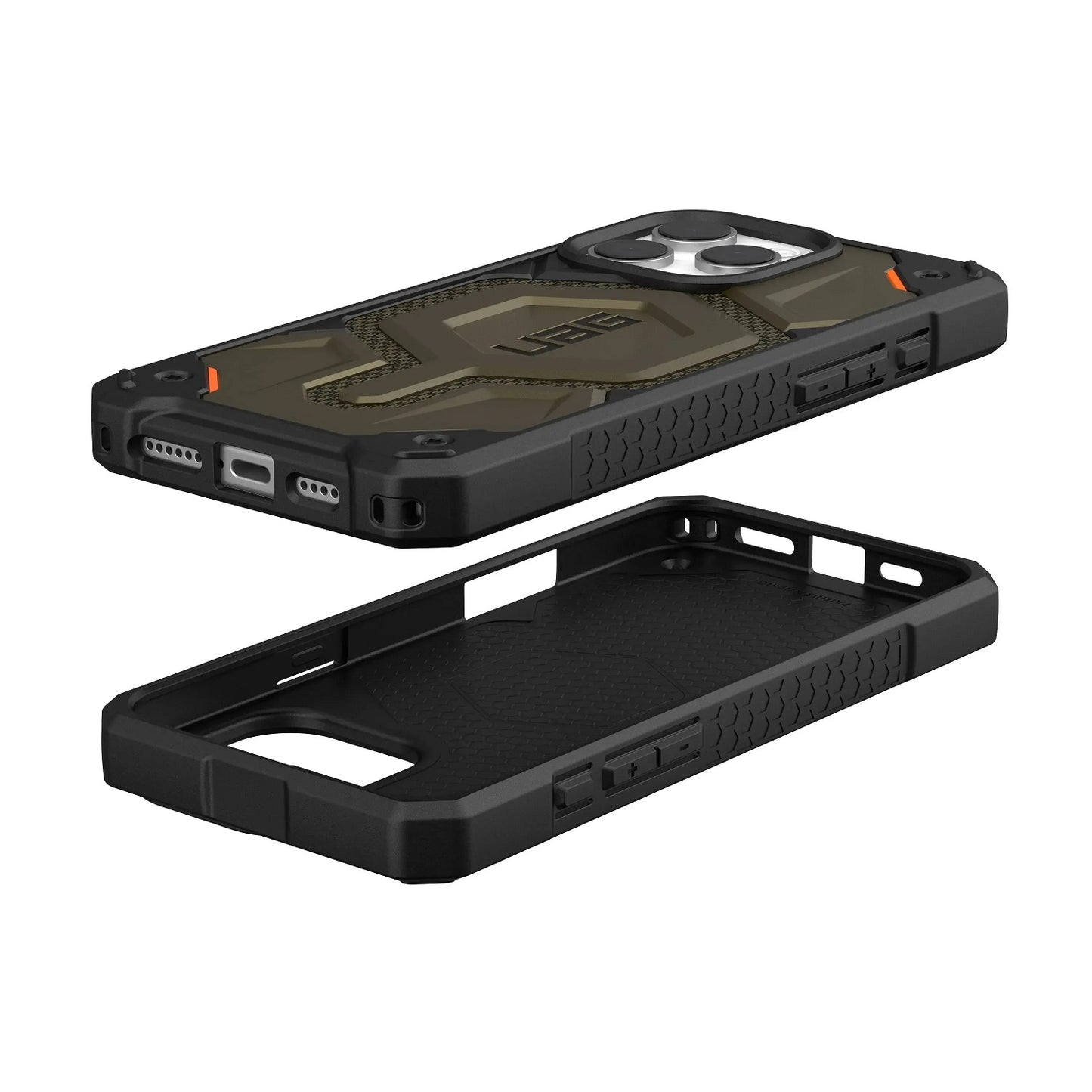Apple iPhone 16 Pro Back Cover Monarch Pro Kevlar Ruged Armor with MagSafe - Gold