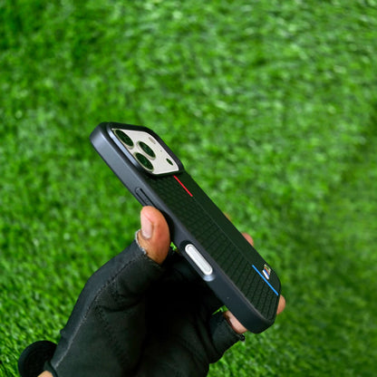 iPhone 17 Pro Case BMW M Sport Performance Series Leather Back Cover