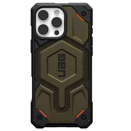 Apple iPhone 16 Pro Back Cover Monarch Pro Kevlar Ruged Armor with MagSafe - Gold