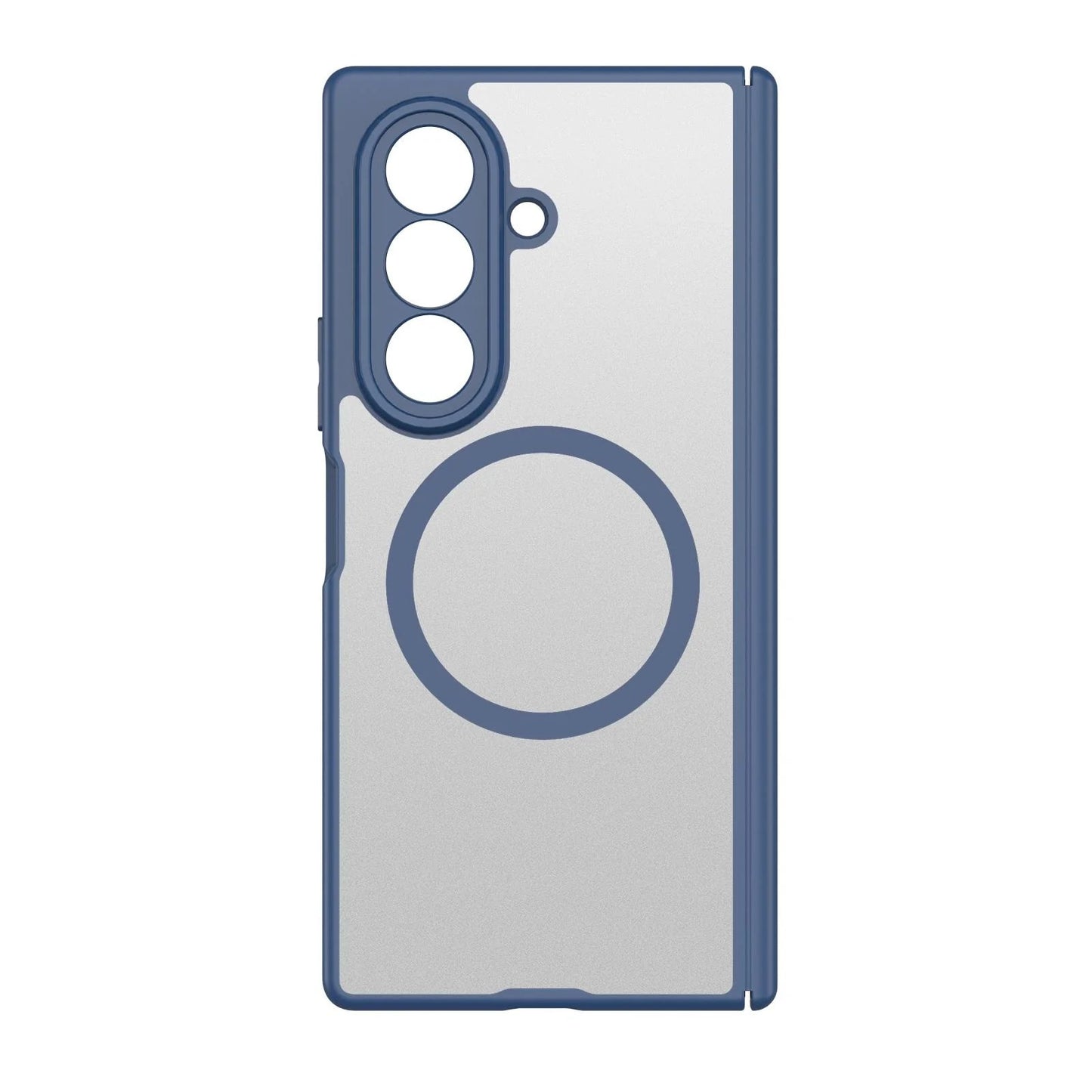 Samsung Z Fold8 Ultra Skin Feel Smoke, Dual Central Axis Magsafe Case with Hinge Protection
