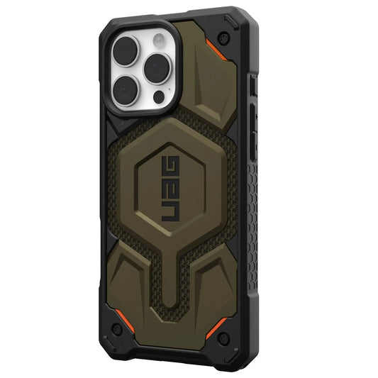 iPhone 16 Pro Max Back Cover Monarch Pro Kevlar Ruged Armor Case with MagSafe - Gold