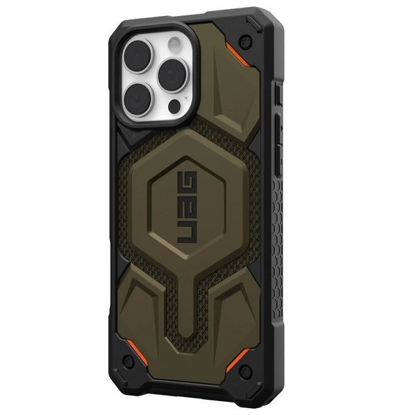 Apple iPhone 16 Pro Back Cover Monarch Pro Kevlar Ruged Armor with MagSafe - Gold