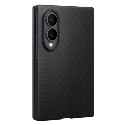 Samsung Z Fold8 Carbon Case, 0.8mm Slim Carbon Fiber Back Cover with Magsafe - Black
