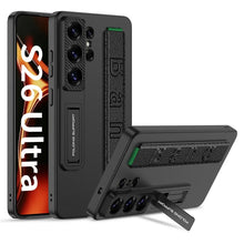 Samsung Galaxy S26 Ultra 5G GKK Mech Style Ultra-thin Folding PC Case with Camera Glass Protection