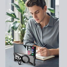 Samsung Galaxy Z Fold 7 Framless Z Shape Metal Bumper with Magsafe & 360° Rotation Ring