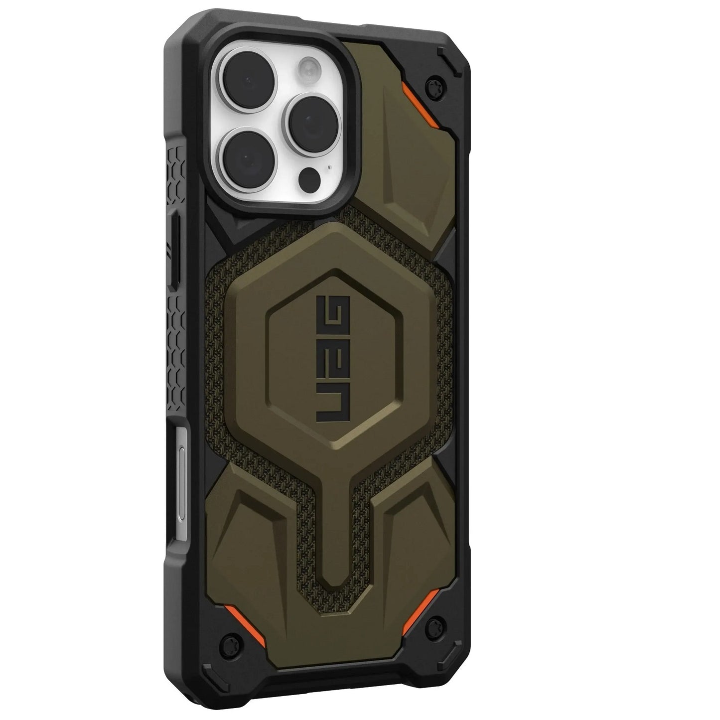 Apple iPhone 16 Pro Back Cover Monarch Pro Kevlar Ruged Armor with MagSafe - Gold