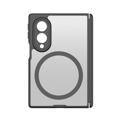 Samsung Z Fold8 Skin Feel Smoke, Dual Central Axis Magsafe Case with Hinge Protection