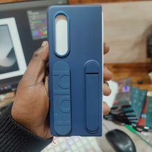 Samsung Galaxy Z Fold 6 Skin Feel Case with Silicon Band, Stand & HInge Protection
