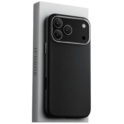 iPhone 17 Pro Business Style Leather Case with Camera Control Button