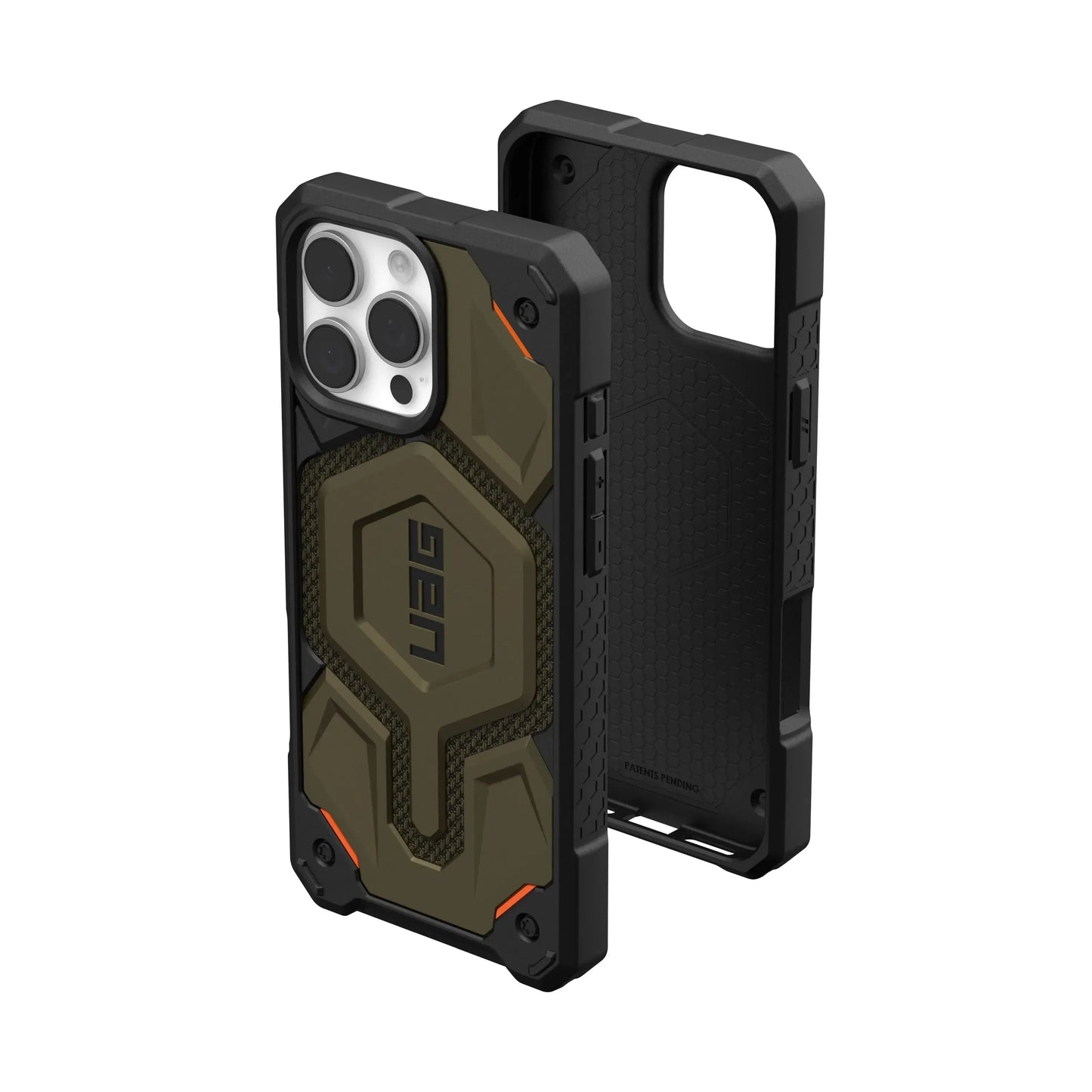 Apple iPhone 16 Pro Back Cover Monarch Pro Kevlar Ruged Armor with MagSafe - Gold