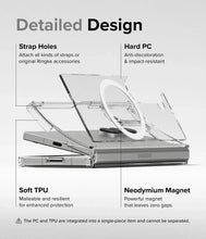 Samsung Galaxy Z Fold7 Cristal Clear Anti-Yellow Hard PC Magsafe Case