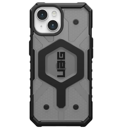 iPhone 14 Plus UAG Pathfinder Magsafe Matte Smoke Case -Black