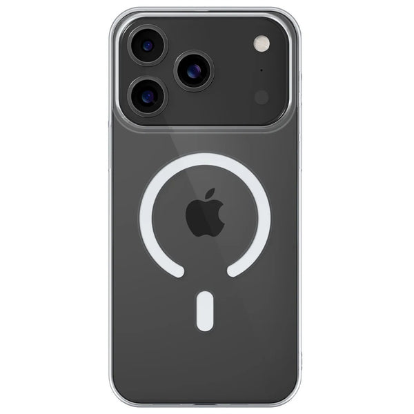 iPhone 17 Pro Max Cristal Clear Magsafe Case with IC Animation - Transparent