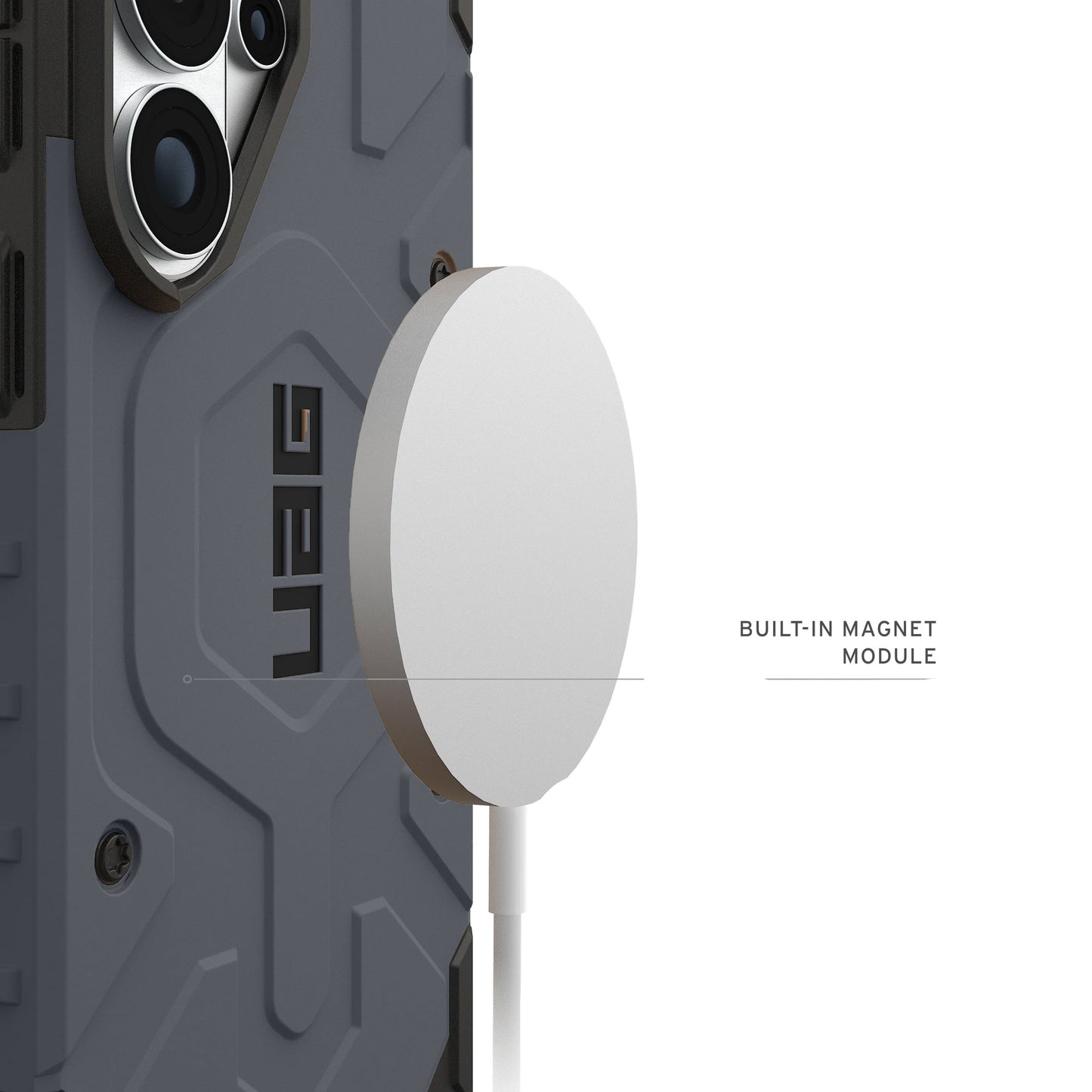Samsung Galaxy S26 Ultra Pathfinder Featherlight  Protective Case with MagSafe - Gray