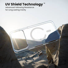 iPhone 17 Pro Max Cristal Clear Magsafe Case with IC Animation - Transparent