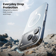 iPhone 17 Pro Max Cristal Clear Magsafe Case with IC Animation - Transparent