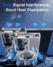 Samsung Galaxy Z Fold 7 Framless T Shape Metal Bumper with Magsafe & 360° Rotation Ring
