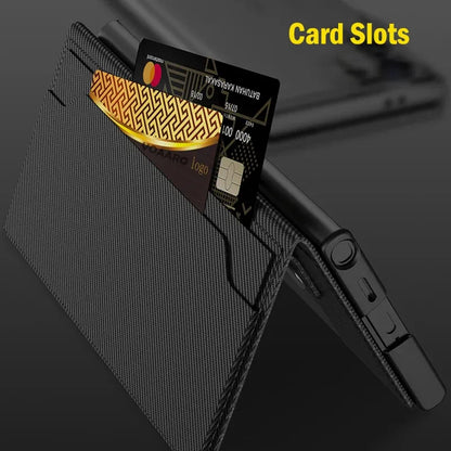 Samsung Galaxy S24 Ultra GKK Clamshell Leather Flip Wallet Case Cover