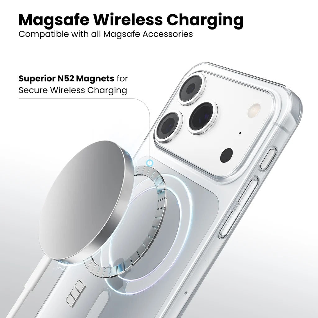 iPhone 18 Pro Anti-Yellow Clear Case with MagSafe - Clear