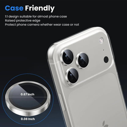 Metal Camera Ring Protection for iPhone 18 Pro