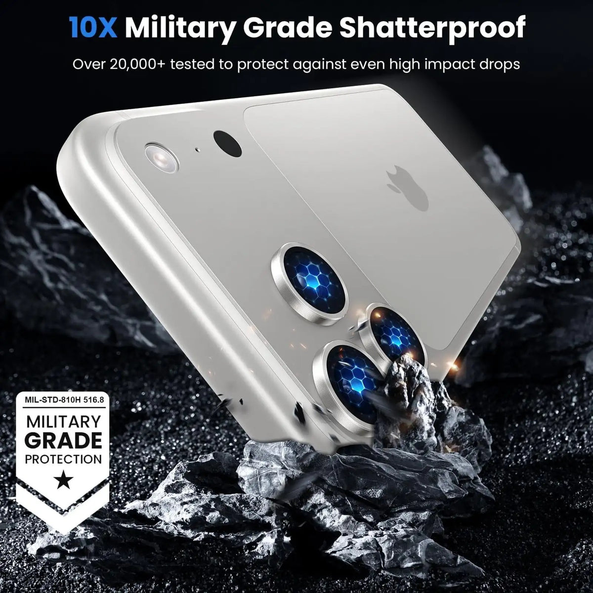 Metal Camera Ring Protection for iPhone 18 Pro