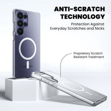 Samsung Galaxy S26 Ultra Anti Yellowing Cristal Clear Transparent Case with Magsafe