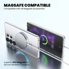 Samsung Galaxy S26 Ultra Anti Yellowing Cristal Clear Transparent Case with Magsafe