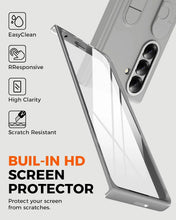 Samsung Z Fold8 Ultra Silicon Skin Feel Band Strip & Kickstand Case with Hinge Protection